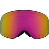 ALPINA Fernie Junior Q-Lite Mirror - Παιδική Μάσκα Ski/Snowboard - Black matt/Red mirror
