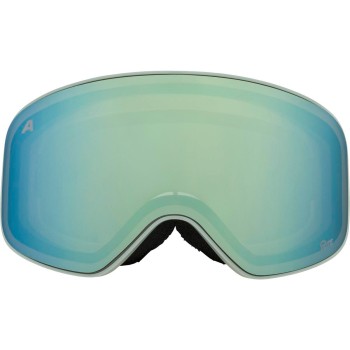 ALPINA Fernie Junior Q-Lite Mirror - Παιδική Μάσκα Ski/Snowboard - Willow Green matt/Green mirror