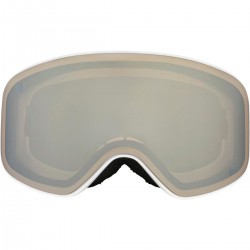 ALPINA Fernie Junior Q-Lite Mirror - Παιδική Μάσκα Ski/Snowboard - White matt/Gold mirror