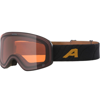 ALPINA Ladis Quattroflex - Μάσκα Ski/Snowboard - Black Gold
