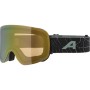 ALPINA Penken Quattroflex-Lite - Μάσκα Ski/Snowboard - Willow Green matt/Gold mirror