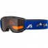 ALPINA PINEY Singleflex Hicon - Παιδική Mάσκα ski - Black Bue matt/Orange