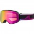 ALPINA Slope Q quattroflex - Μάσκα Ski/Snowboard - Black oil matt /Rainbow