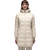NAPAPIJRI Aerons Rise Long - Women's Puffer Jacket - Beige Silver