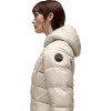 NAPAPIJRI Aerons Rise Long - Women's Puffer Jacket - Beige Silver