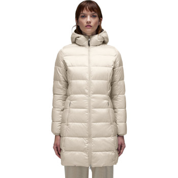 NAPAPIJRI Aerons Rise Long - Women's Puffer Jacket - Beige Silver