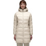 NAPAPIJRI Aerons Rise Long - Women's Puffer Jacket - Beige Silver