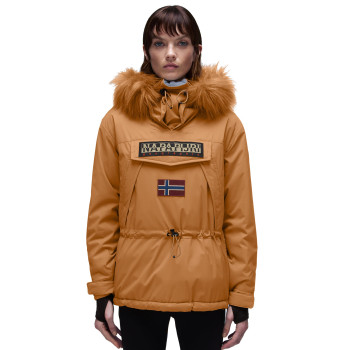 NAPAPIJRI Skidoo 2.0 Anorak - Women's Anorak Jacket - Brown Tobacco