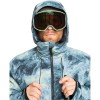 QUIKSILVER Mission Printed 3 - Men's Snow Jacket - Space Stone Celery Green
