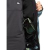 QUIKSILVER Mission Printed 3 - Men's Snow Jacket - Space Stone Celery Green
