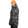 QUIKSILVER Mission Printed 3 - Men's Snow Jacket - Puzzle Camo Sea Spray