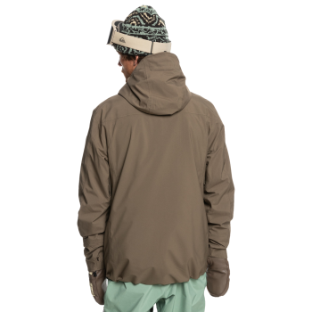 Quiksilver Quest Stretch 20K - Men's Snow Jacket - Canteen