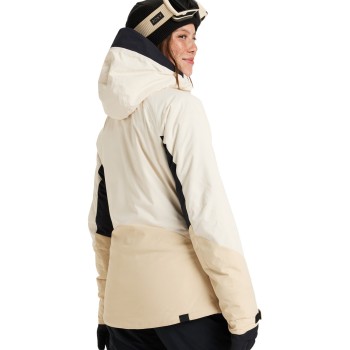 ROXY Luna Frost 20K- Snow Jacket for Women - Buttercream