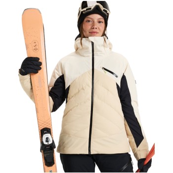 ROXY Luna Frost 20K- Snow Jacket for Women - Buttercream