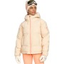 ROXY Alofted Puffy 15K- Snow Puffer Jacket for Women - Pebble