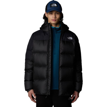 THE NORTH FACE Men's Down 2.0 Hooded Jacket - TNF Black Heather/TNF Black