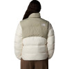 The North Face Saikuru Puffer - Women's Puffer Jacket - White Dune-Clay Grey