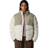 The North Face Saikuru Puffer - Women's Puffer Jacket - White Dune-Clay Grey