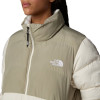 The North Face Saikuru Puffer - Women's Puffer Jacket - White Dune-Clay Grey