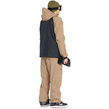 VOLCOM Dua Insulated Gore-Tex - Mens Snow Jacket - Chestnut Brown