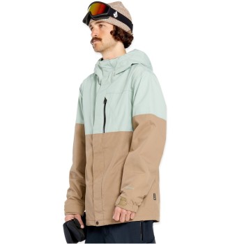 VOLCOM L Insulated Gore-Tex - Mens Snow Jacket - Agave Green