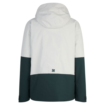 ZIENER Rikkard - Men's Freeride Lavalan® snow Jacket - White Fog
