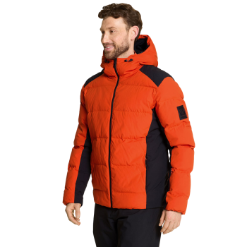 ZIENER Tyers - Men's snow Jacket - Orange Pumpkin
