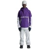 Burton Frostner 2L Anorak 10K- Shell Snow Jacket for Men - Imperial Purple/Stout White