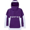Burton Frostner 2L Anorak 10K- Shell Snow Jacket for Men - Imperial Purple/Stout White