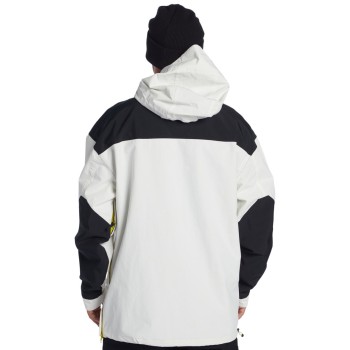 DC 4/3mm Anorak 10K- Shell Snow Jacket for Men - Blanc de Blanc DC 4/3mm Anorak 10K- Shell Snow Jacket for Men - Blanc de Blanc