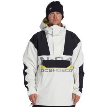 DC 4/3mm Anorak 10K- Shell Snow Jacket for Men - Blanc de Blanc DC 4/3mm Anorak 10K- Shell Snow Jacket for Men - Blanc de Blanc