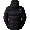 THE NORTH FACE Men's Down 2.0 Hooded Jacket - Ανδρικό πουπουλένιο μπουφάν -TNF Black Heather/TNF Black