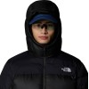 THE NORTH FACE Men's Down 2.0 Hooded Jacket - Ανδρικό πουπουλένιο μπουφάν -TNF Black Heather/TNF Black