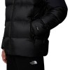 THE NORTH FACE Men's Down 2.0 Hooded Jacket - Ανδρικό πουπουλένιο μπουφάν -TNF Black Heather/TNF Black