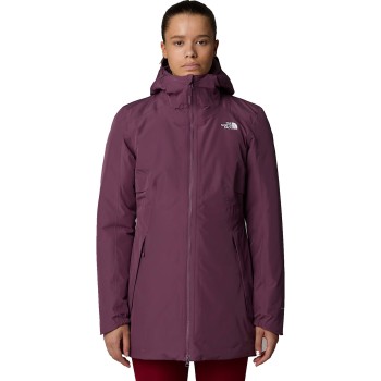 THE NORTH FACE Women's Hikesteller Insulated - Γυναικείο μακρύ Parka - Midnight Mauve THE NORTH FACE Women's Hikesteller Insulated - Γυναικείο μακρύ Parka - Midnight Mauve