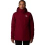THE NORTH FACE Women’s Inlux Triclimate® Jacket - Beetroot Dark Heather-White Dune