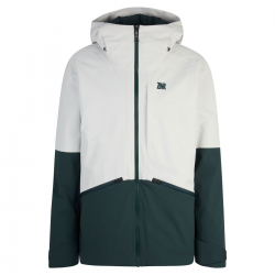 ZIENER Rikkard - Ανδρικό Freeride Lavalan® snow Jacket - White Fog