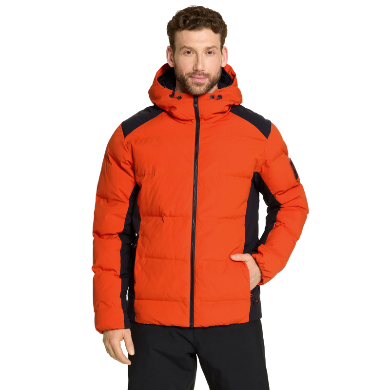 ZIENER Tyers - Ανδρικό snow Jacket - Orange Pumpkin