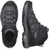 SALOMON X-Ultra 360 Leather Mid Gore-tex - Women's Hiking Boots - Shark/Nine Iron/Cloud Gray