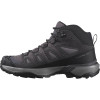 SALOMON X-Ultra 360 Leather Mid Gore-tex - Women's Hiking Boots - Shark/Nine Iron/Cloud Gray