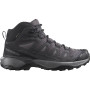 SALOMON X-Ultra 360 Leather Mid Gore-tex - Women's Hiking Boots - Shark/Nine Iron/Cloud Gray