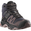 SALOMON X-Ultra 4 Mid Gore-tex - Women's Hiking Boots - Nine Iron/Shark/Cloud Gray