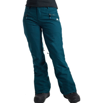 BURTON Marcy 2L High Rise Stretch 10K - Women's Shell Snow Pants - Deep Emerald 