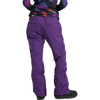 BURTON Vida 2L Stretch 10K - Women's Shell Snow Pants - Imperial Purple