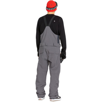 VOLCOM Roan Bib Overall - Men's Snow Pants - Charcoal