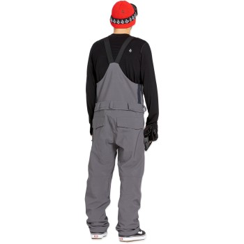 VOLCOM Roan Bib Overall - Men's Snow Pants - Charcoal