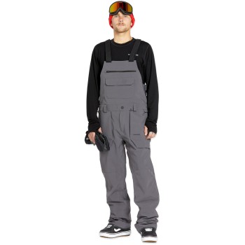 VOLCOM Roan Bib Overall - Men's Snow Pants - Charcoal