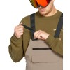 VOLCOM Roan Bib Overall - Men's Snow Pants - Chestnut Brown