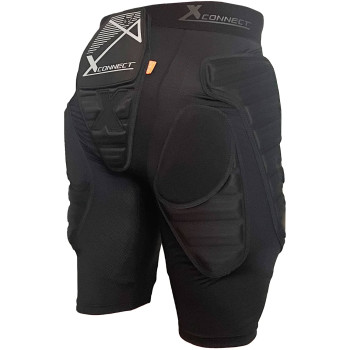 Demon Flex Force X D3O Short V5 - Men's snowboard impact shorts - Black