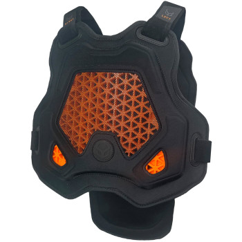 Demon Ghost D3O Chest and Back Protector - MTB/Snow Protection - Black